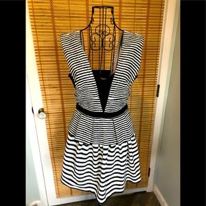 BCBG MaxAzria Dress, Size 6 Black & White